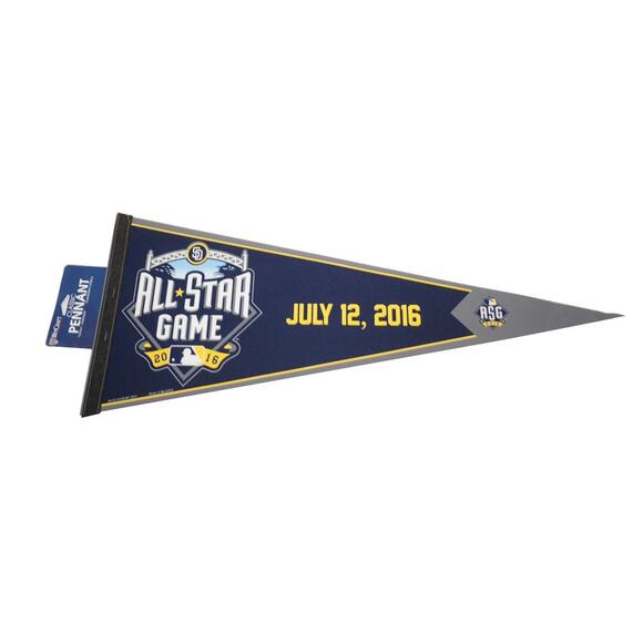 San Diego Padres MLB Baseball Style #2 - Pennant Sports Flag All Star Game 2016 - Picture 1 of 5